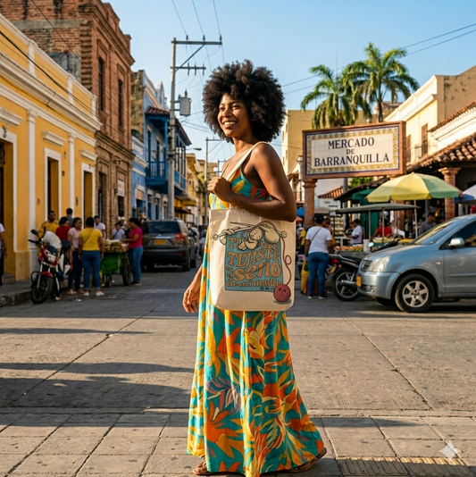 Totebag: "Tú me tejiste en el seno de mi madre"