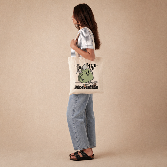 Totebag: "La fe mueve montañas"