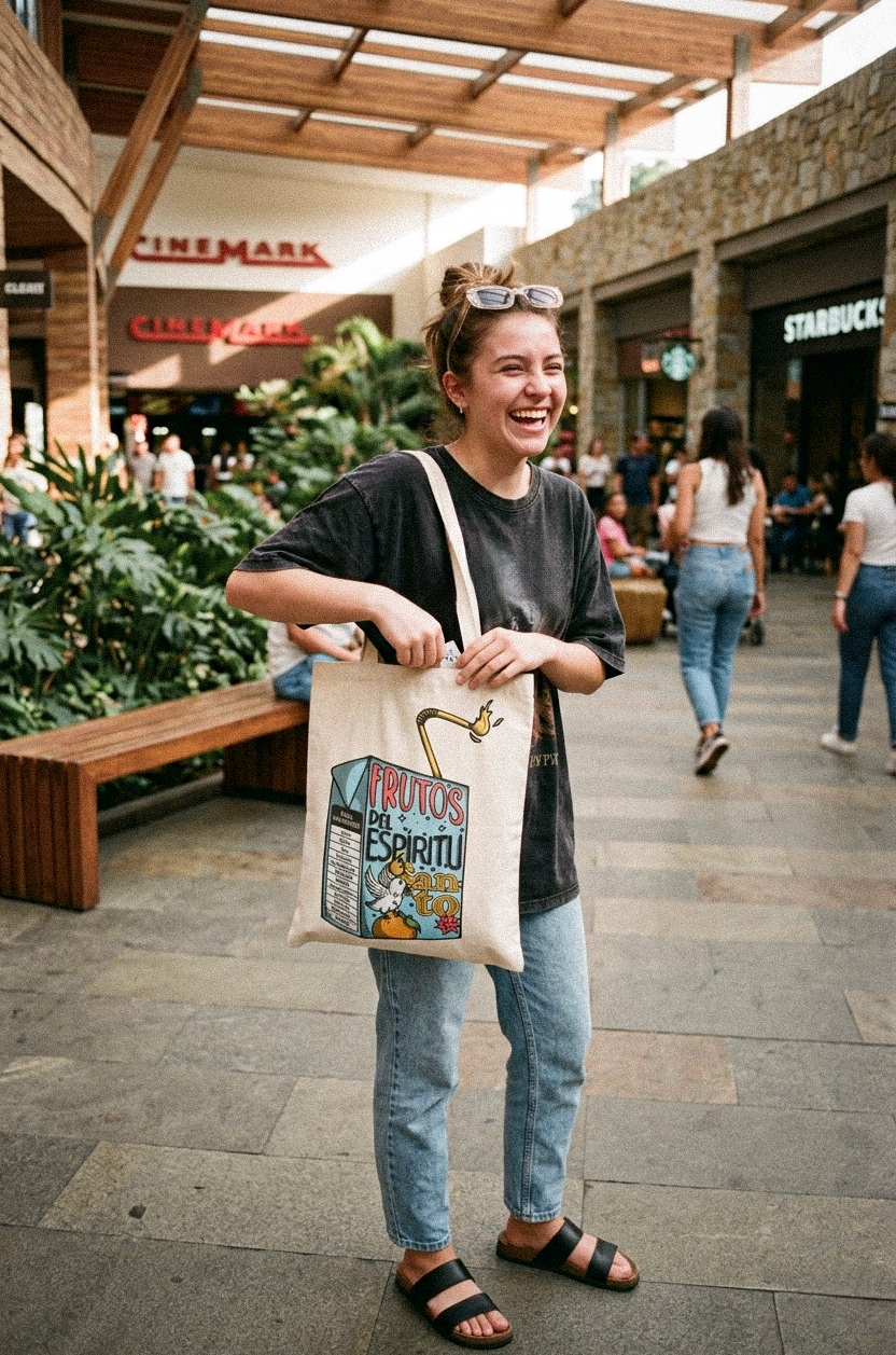 Totebag "Frutos del Espíritu Santo"